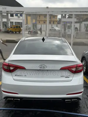 Hyundai Sonata Limited 2.0T Seban (2.0L 4cyl 6A) 2016 White