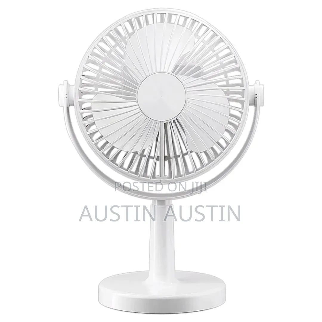 Rechargeable Table Desk Fan