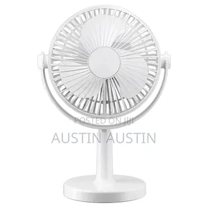 Rechargeable Table Desk Fan