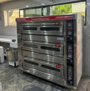 Advanced Gas Oven 3deck 9 Trays Commercial Bakery  Baking Oven.