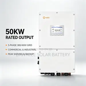 Solis S6-Eh3p50k-H 50kW 3-Phase Hybrid Inverter HV Battery 4MPPT