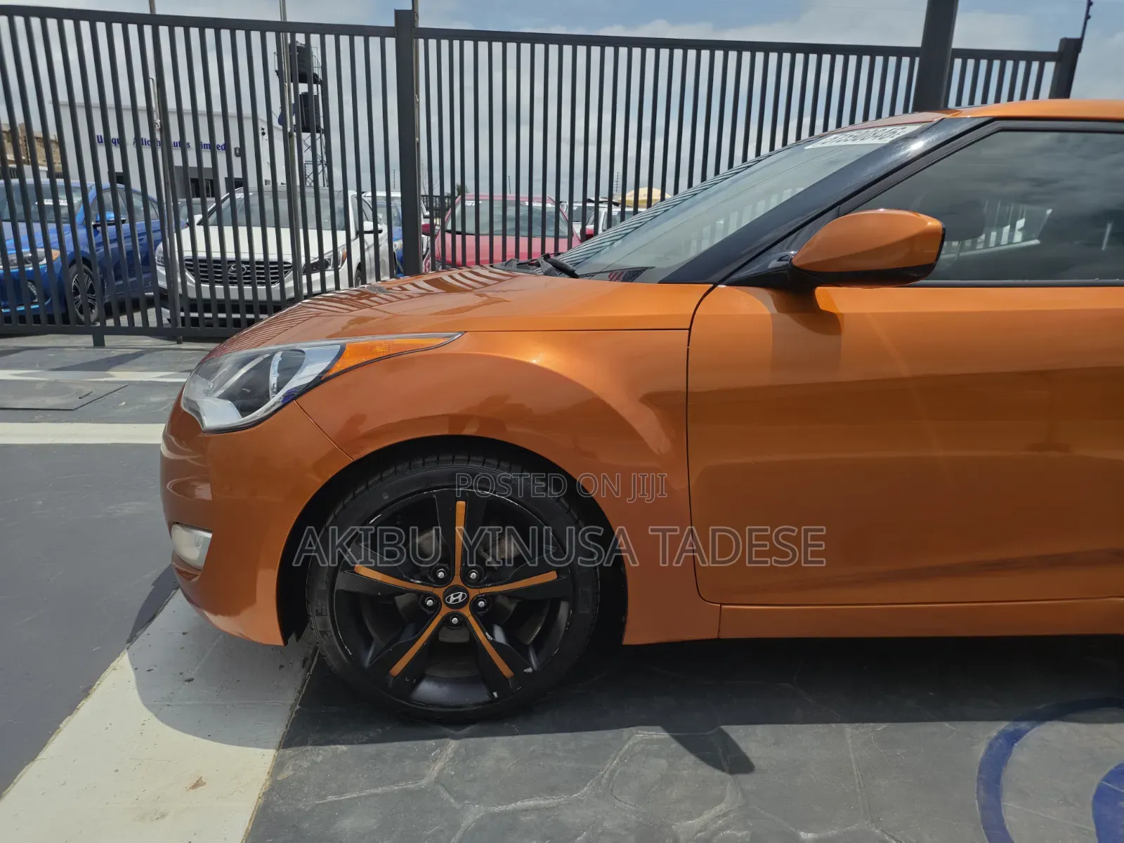 Hyundai Veloster Automatic 2012 Orange