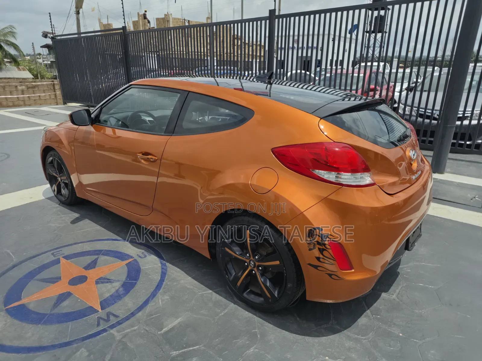 Hyundai Veloster Automatic 2012 Orange