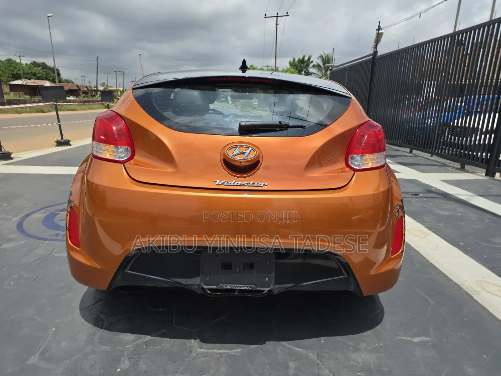 Hyundai Veloster Automatic 2012 Orange