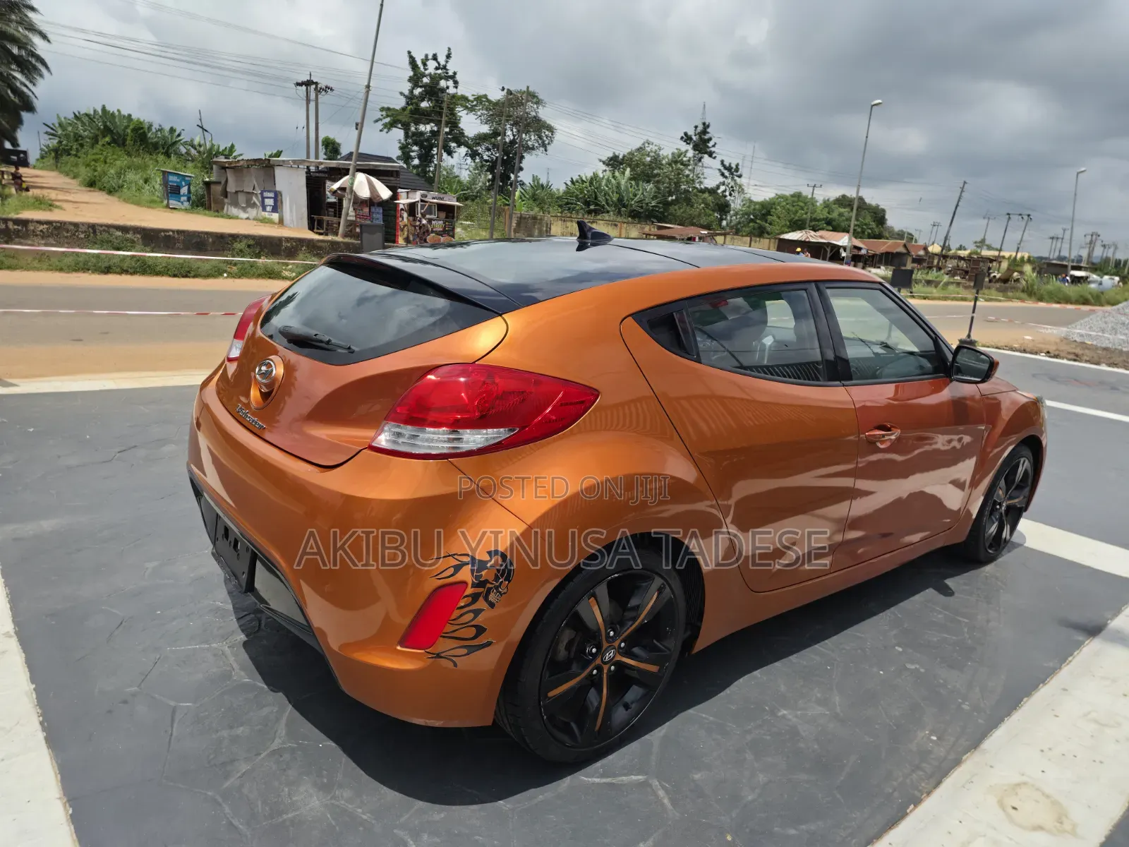 Hyundai Veloster Automatic 2012 Orange