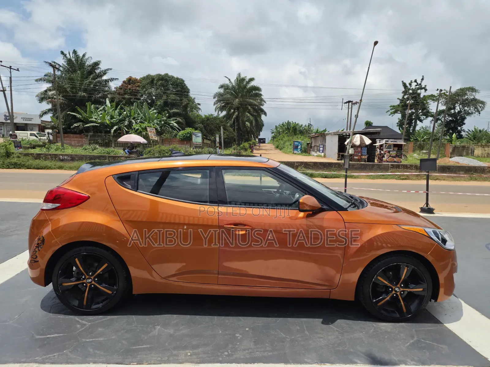 Hyundai Veloster Automatic 2012 Orange