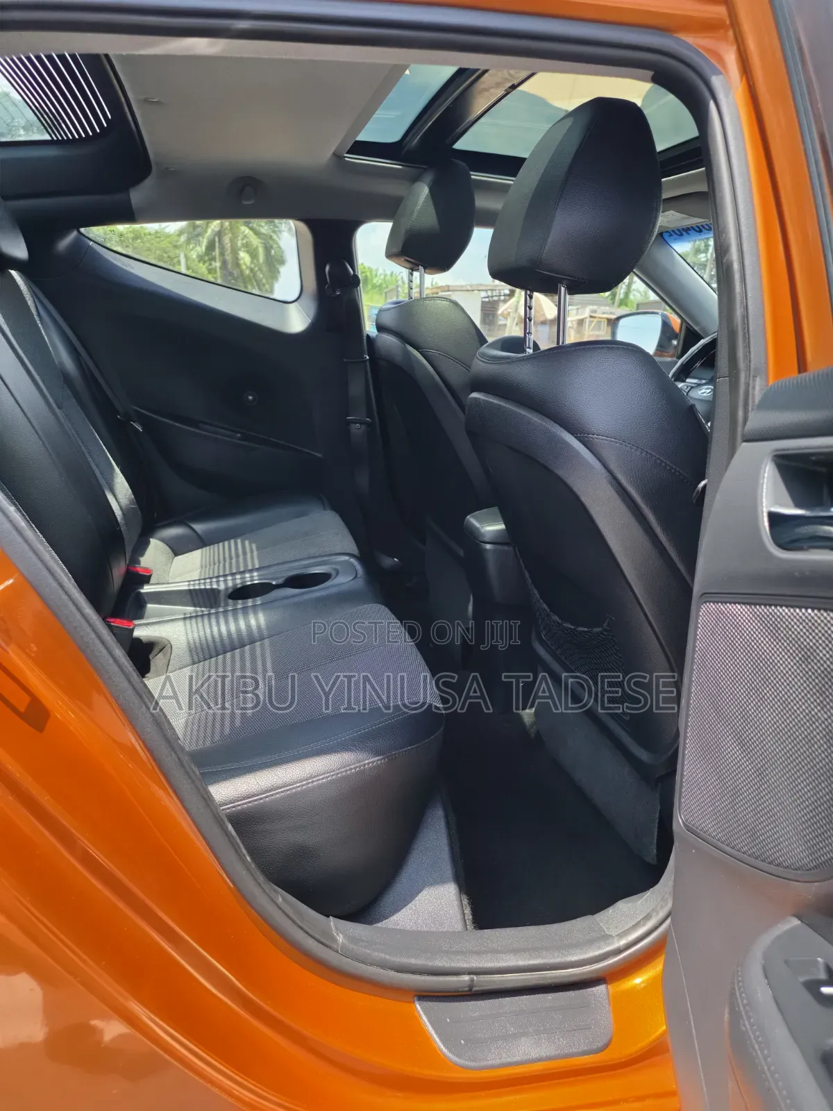 Hyundai Veloster Automatic 2012 Orange