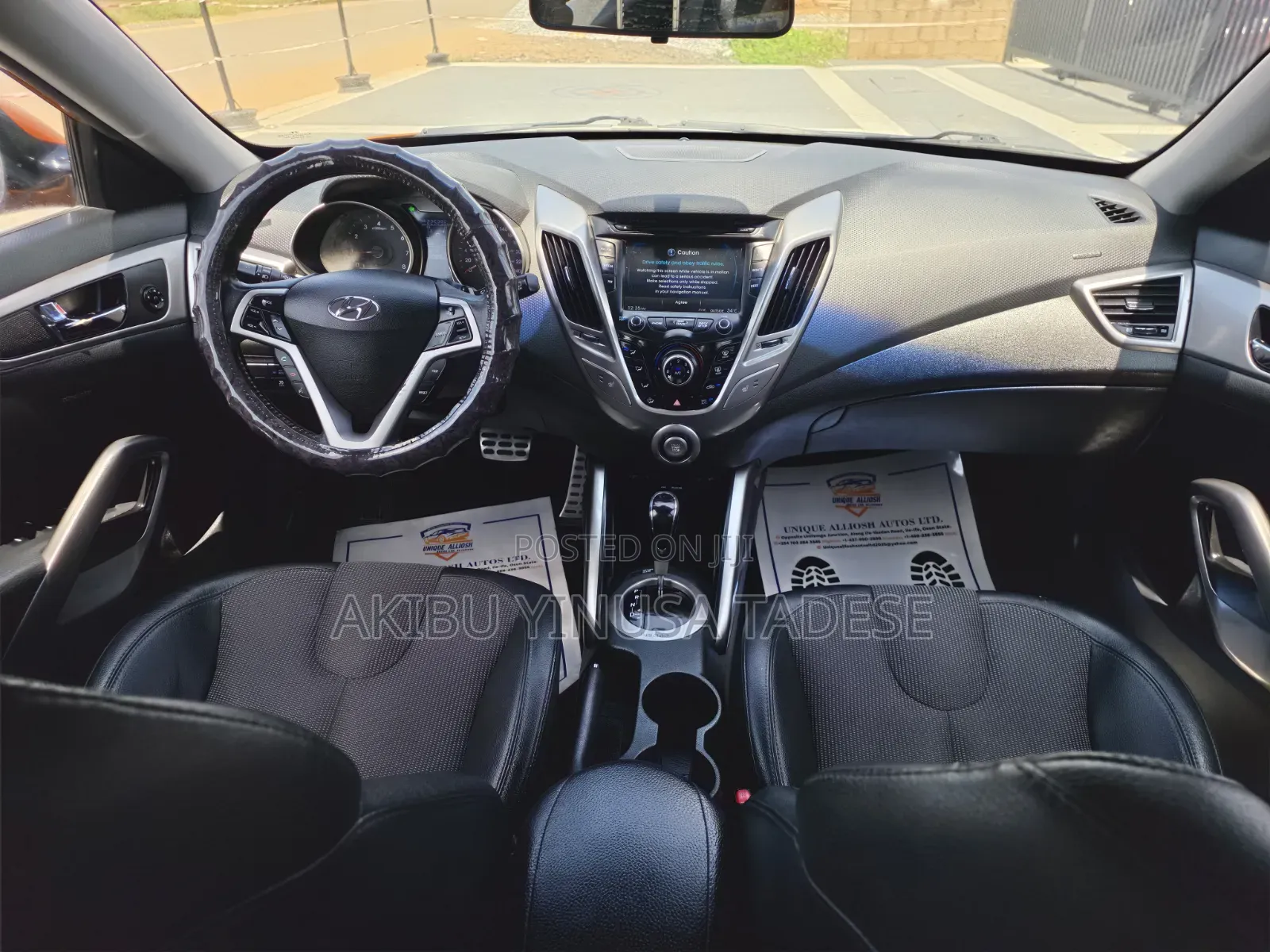 Hyundai Veloster Automatic 2012 Orange
