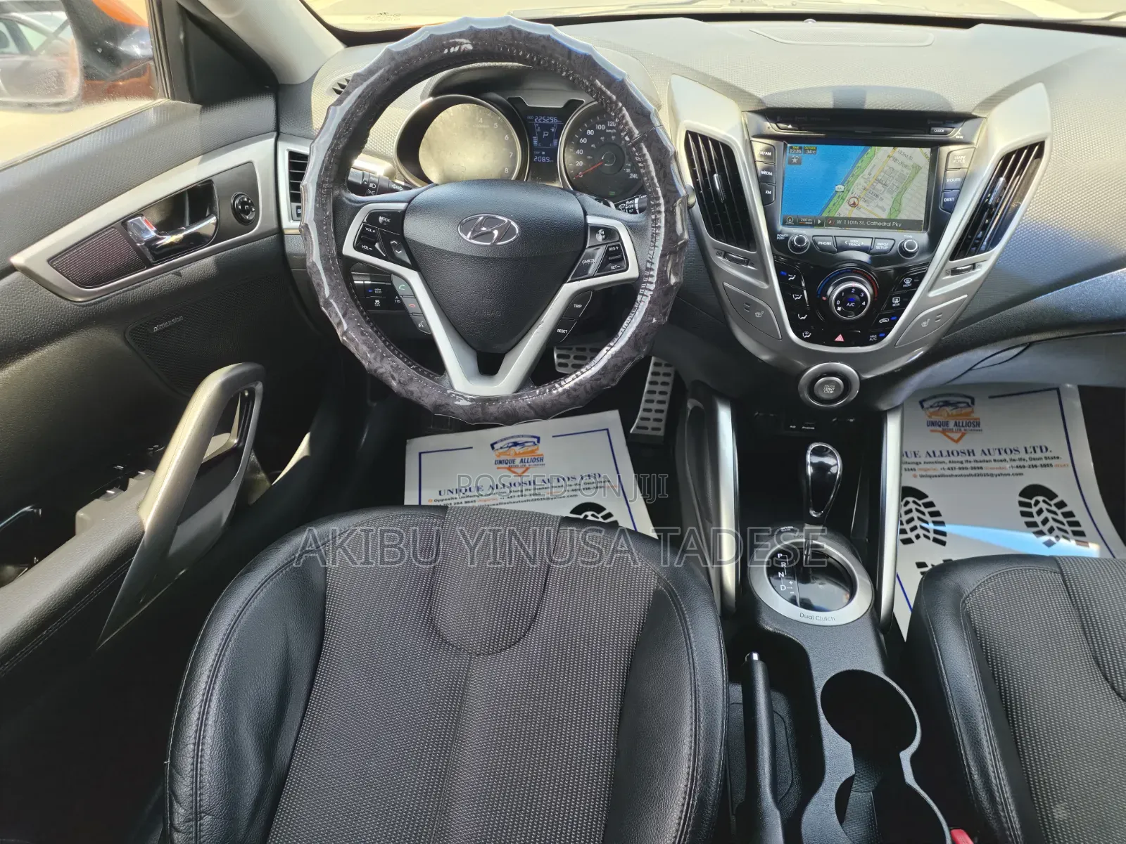 Hyundai Veloster Automatic 2012 Orange