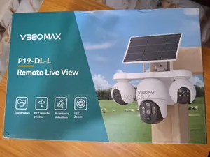 V380 Pro 3 Lens 4G Solar PTZ Camera
