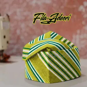 Yoruba Cap Fila Gobi Strip