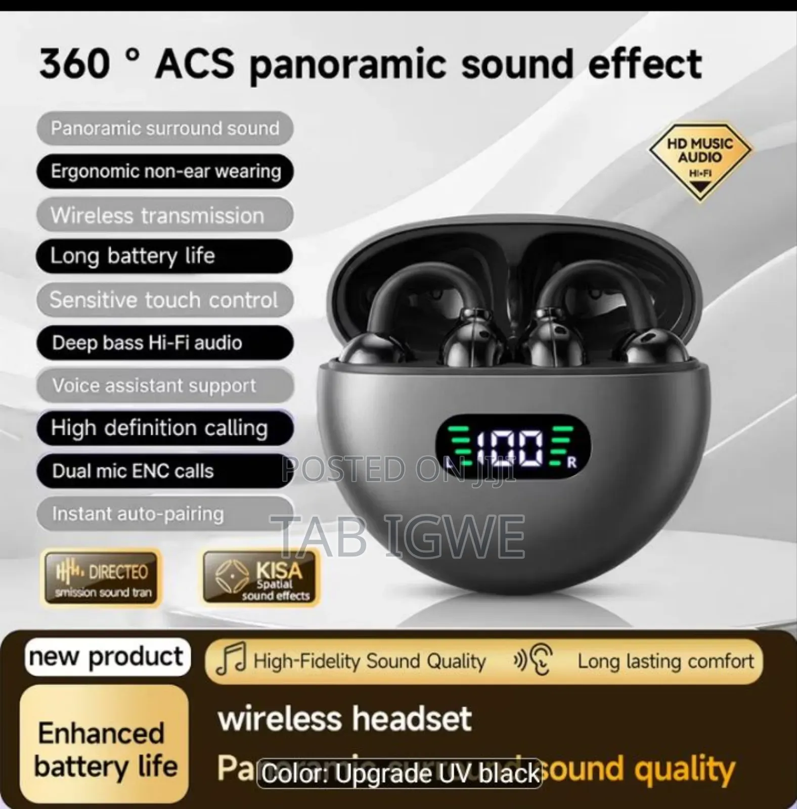 Clip on Earpods