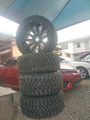 5 New Alloy Rims and Tires.