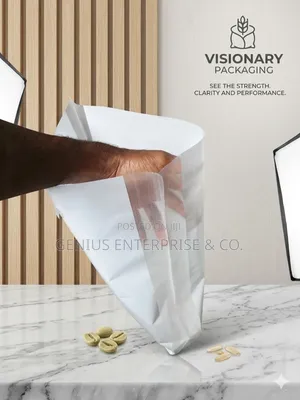 5kg Laminated Window Rice Sack Bags. Other Sizes Available.
