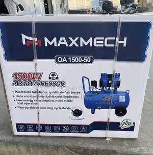 Maxmech 50L Air Compressor Oilless AO 1500-50