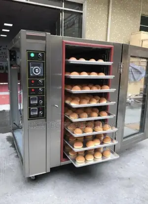 Commercial 10-Tray Gas Convection Oven-Stainless Steel Heavy Duty Oven