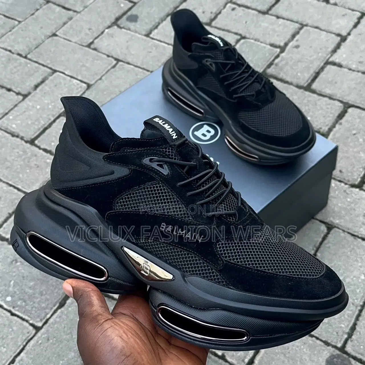Luxury Balmain Men Sneakers
