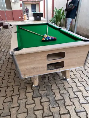 Coin and Marble Snooker Table