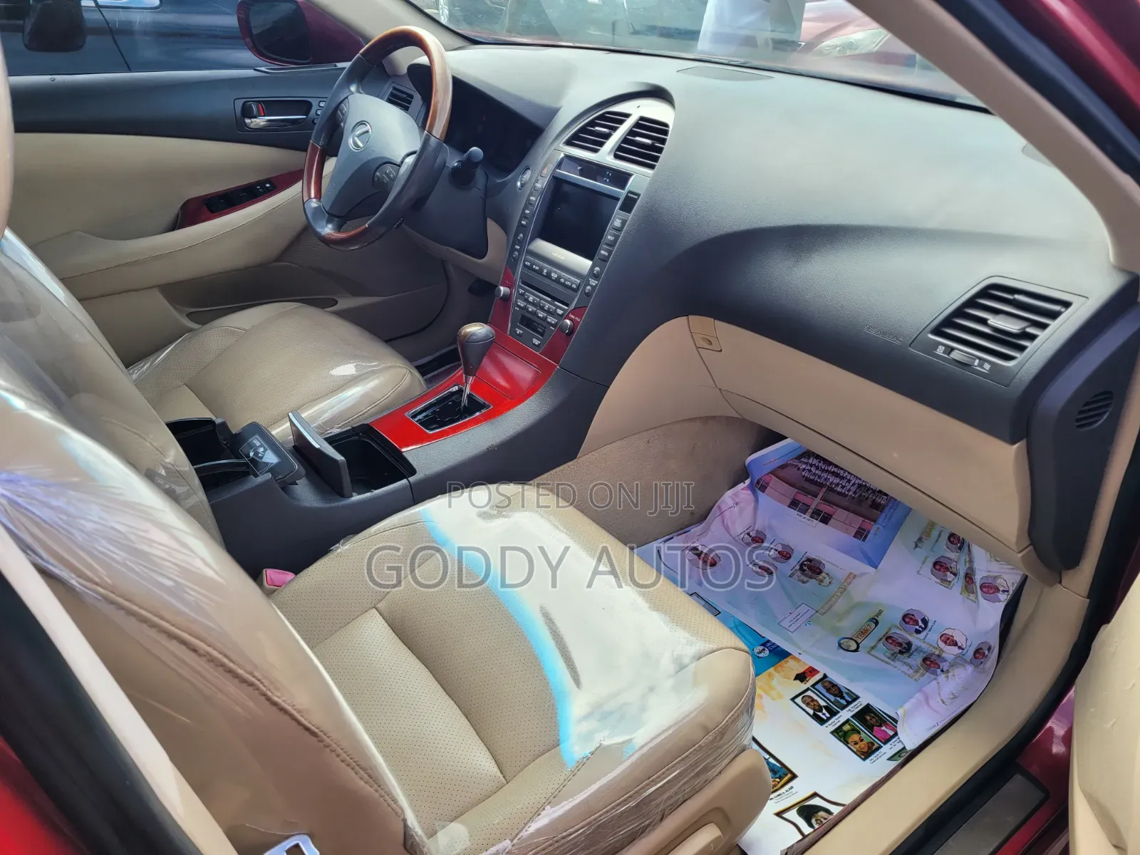 Lexus ES 350 2009 Red