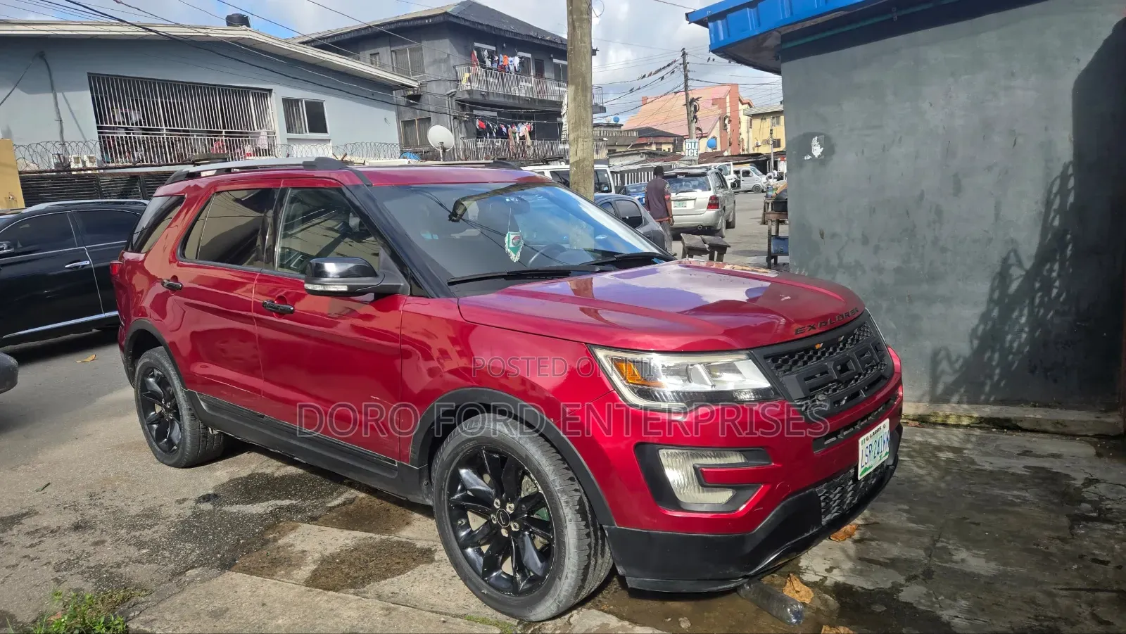 Ford Explorer 2017 Red