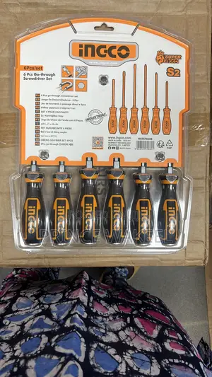 6 PCS Go- Through Screw Driver Set