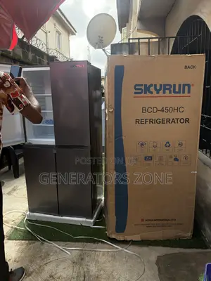 SkyRun 450L 4-Door Side-by-Side Fridge BCD-450HC