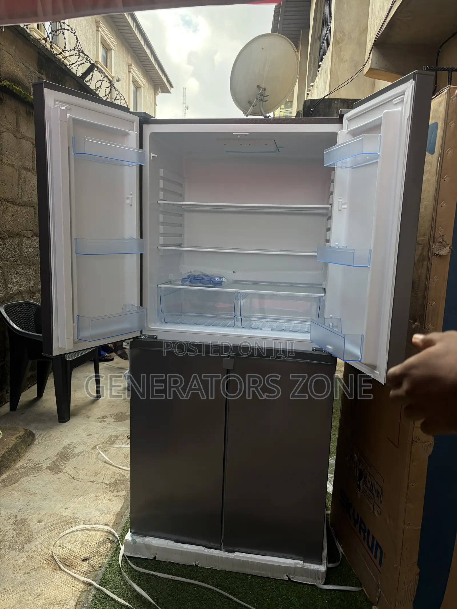 SkyRun BCD-450HC 450 Litres 4-Door Refrigerator