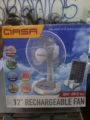 Rechargeable Table Fan