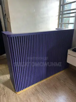 Neatly Used Receptionist Table