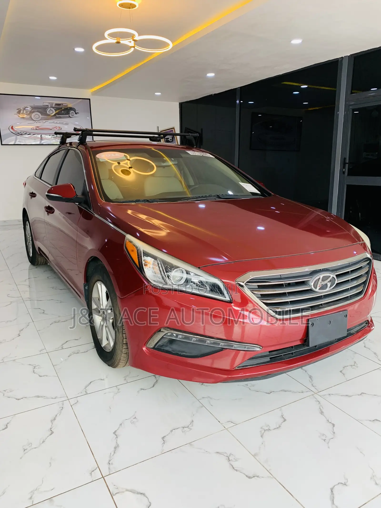 Hyundai Sonata 2016 Red