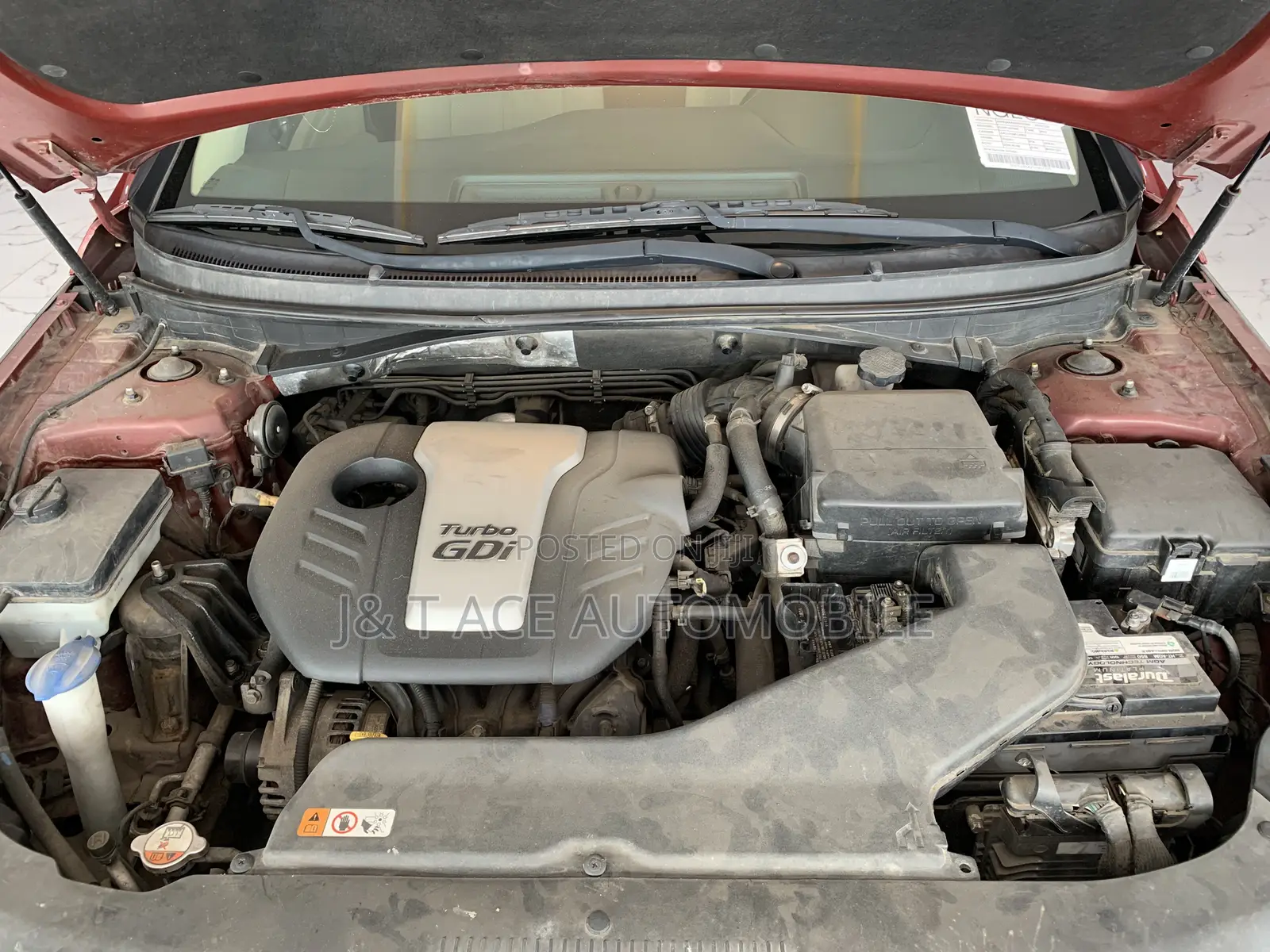 Hyundai Sonata 2016 Red