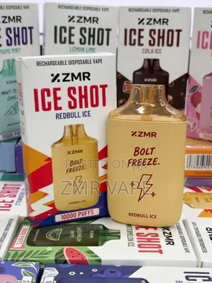 ZMR ICESHOT Red Bull Ice Rechargeable Disposable Vape – 10,000 Puffs