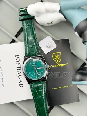 Poedagar Leather Watch