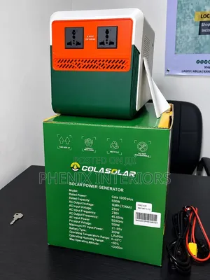 Cola Solar 1000plus 500 Watts Solar Power Generator Station