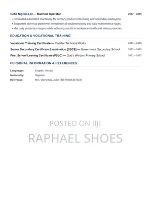 Clothing Wholesale Sales Representative