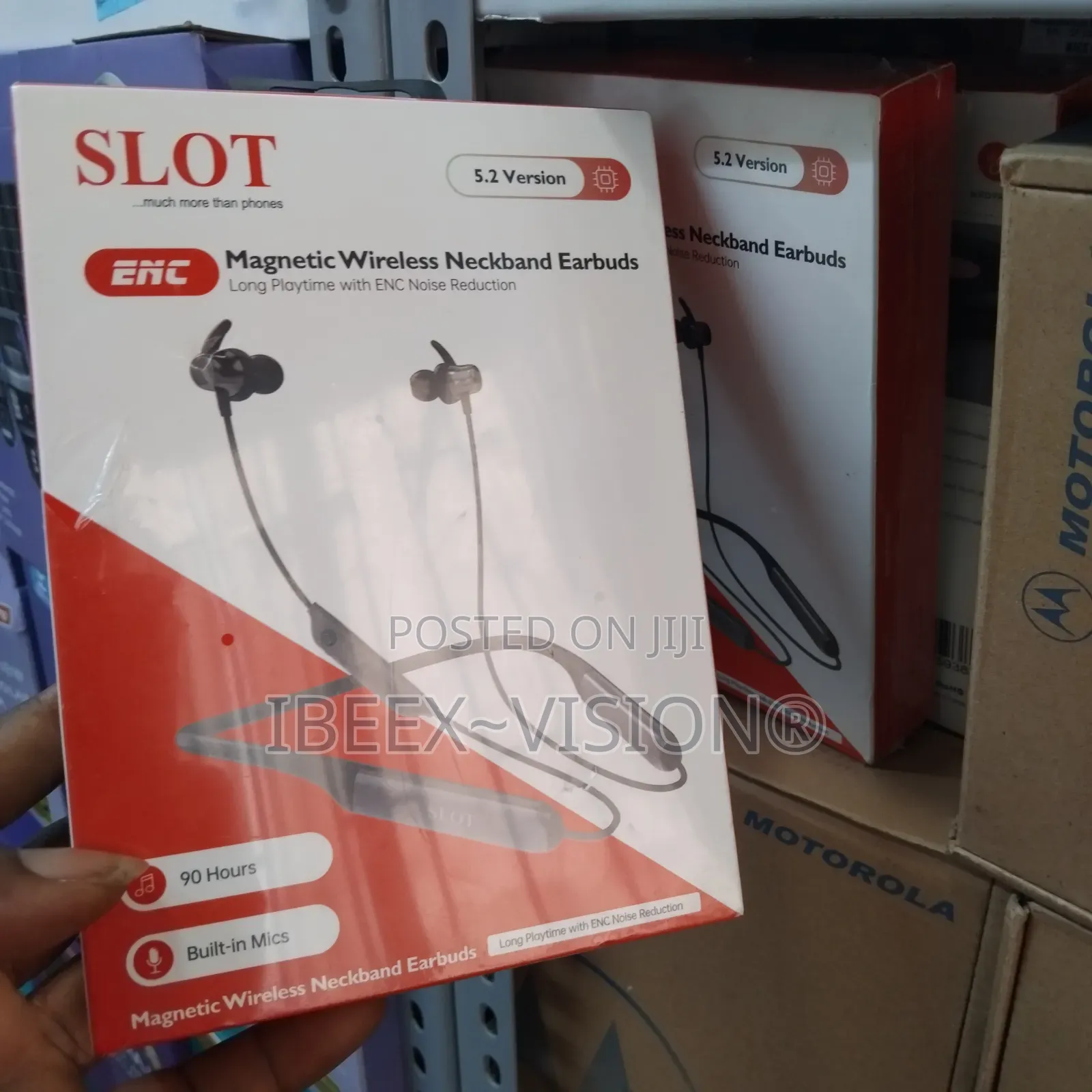 Magnetic Wireless Neckband Earbuds