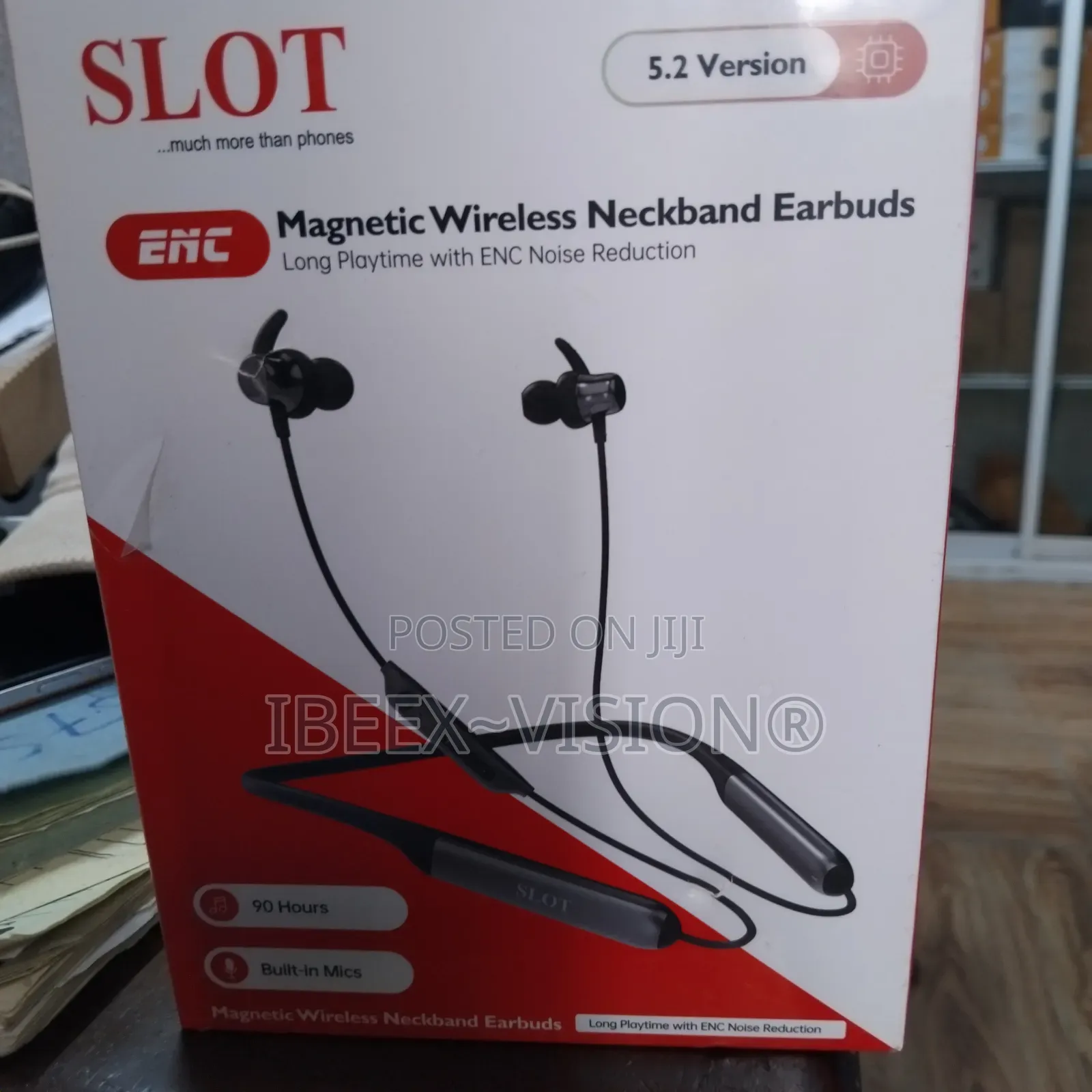 Magnetic Wireless Neckband Earbuds