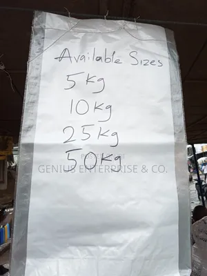 Small & Big Repackaging Plain Sack Bags for Fertilizer and Chemical