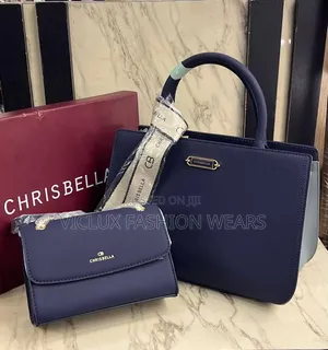 Chris Bella Luxury Ladies 2in1 Leather Hand Bag