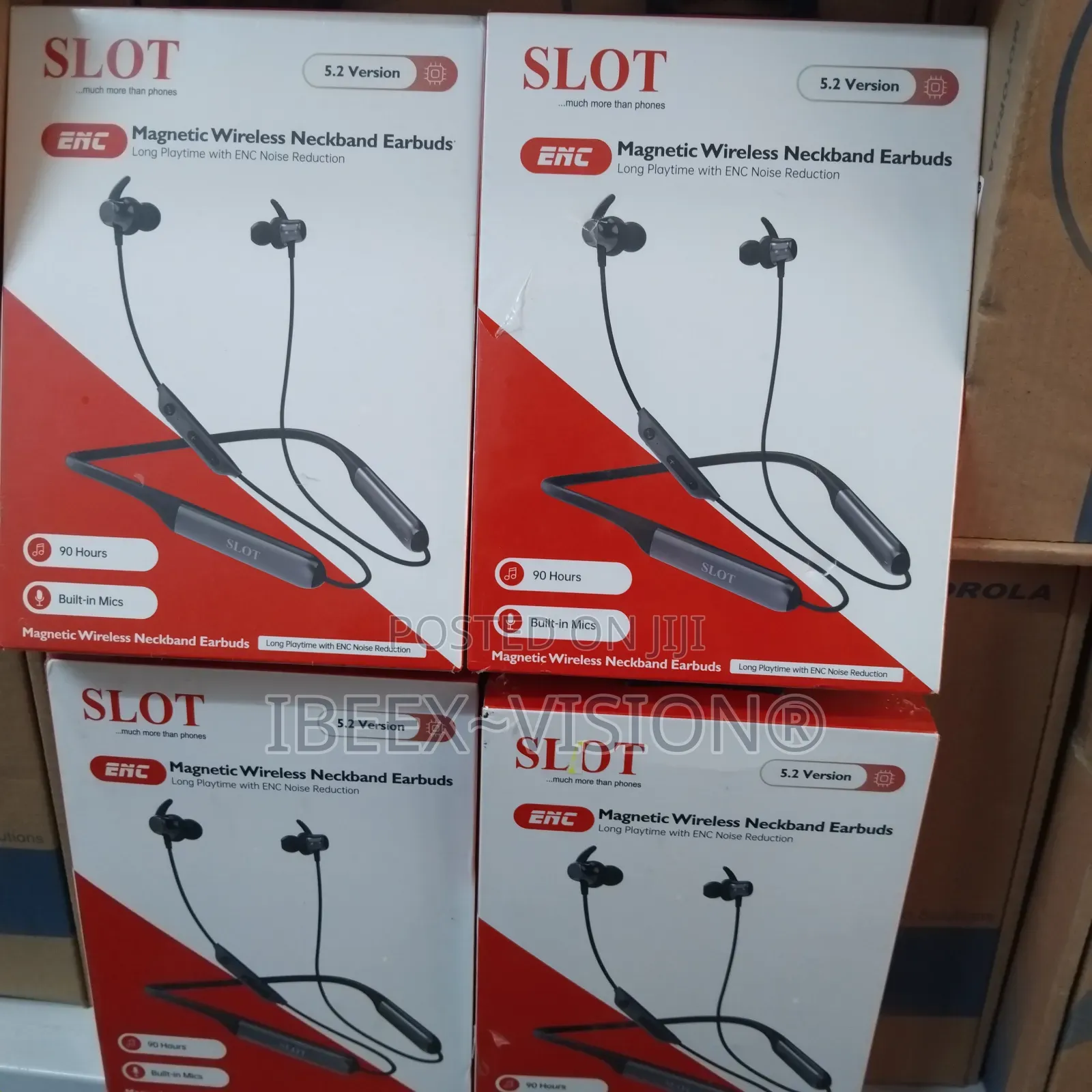 Magnetic Wireless Neckband Earbuds