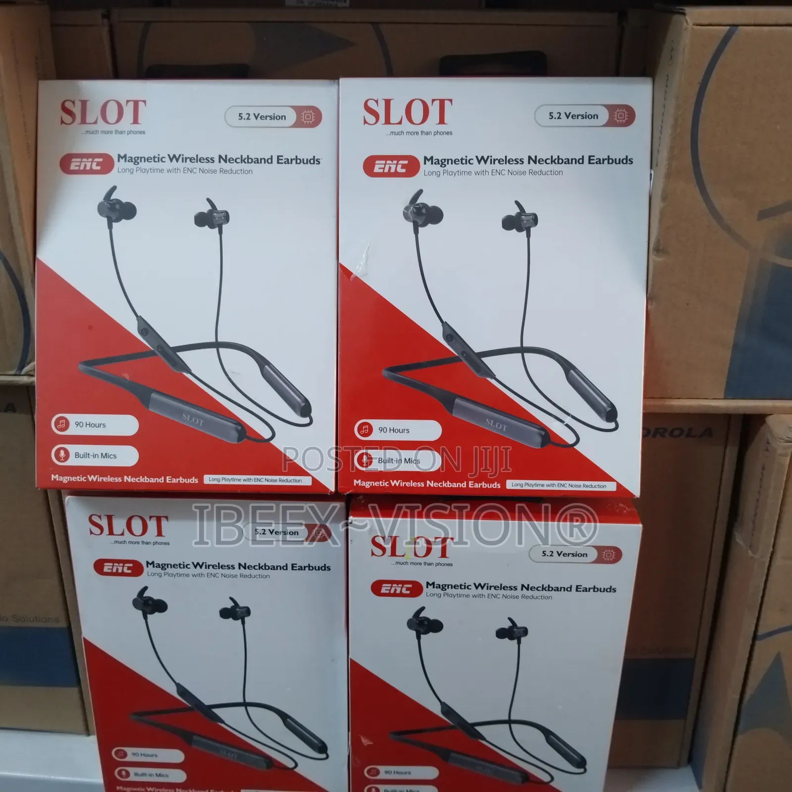 Magnetic Wireless Neckband Earbuds