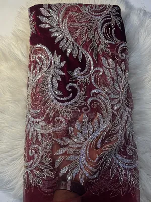 High Quality Beaded Lace