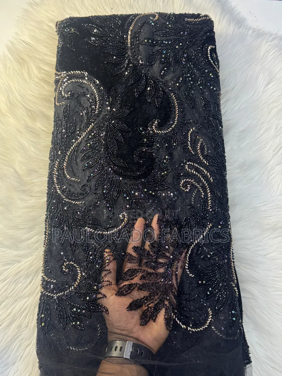 High Quality Beaded Lace