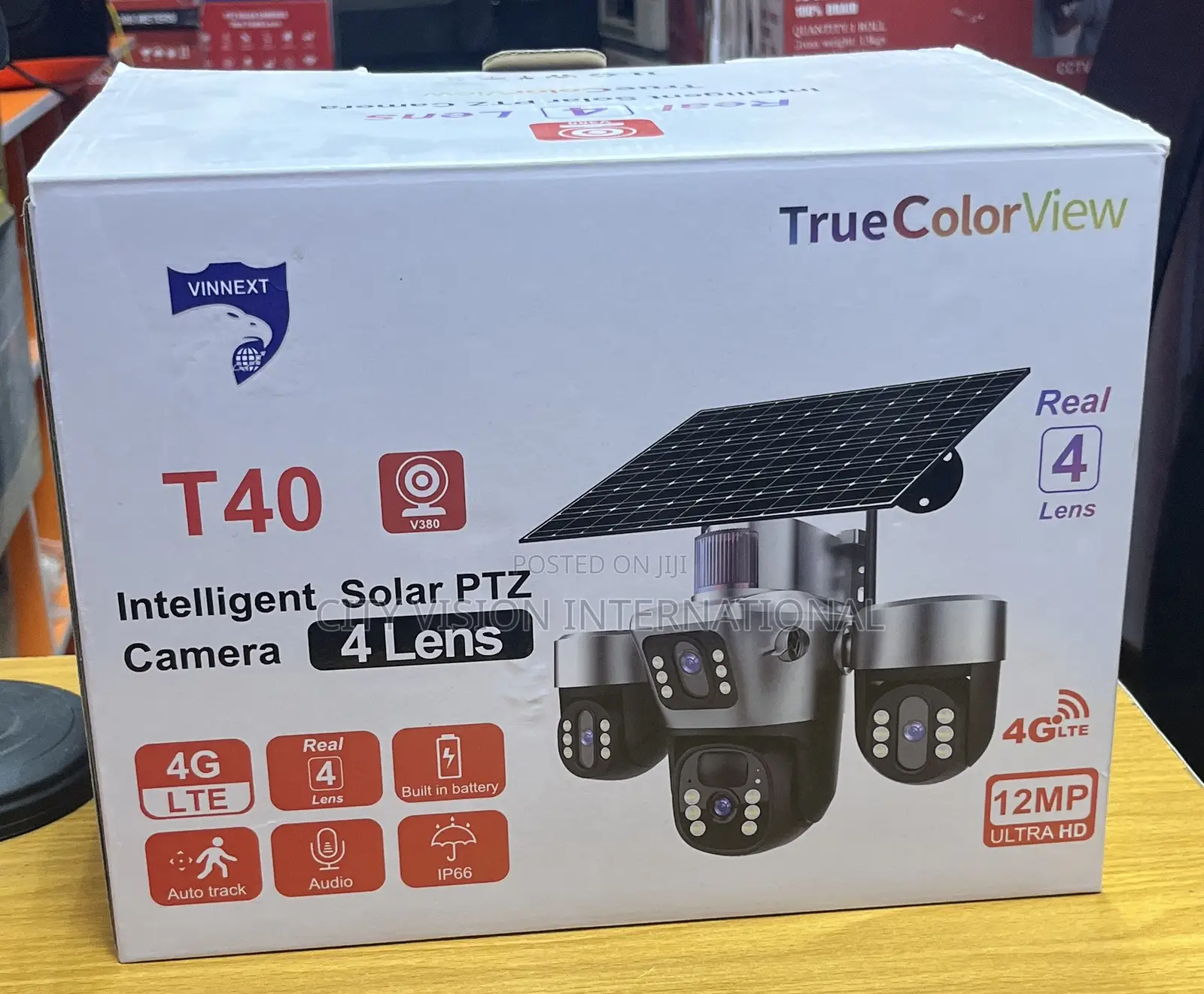 TrueColorView T40 Intelligent Solar PTZ Camera