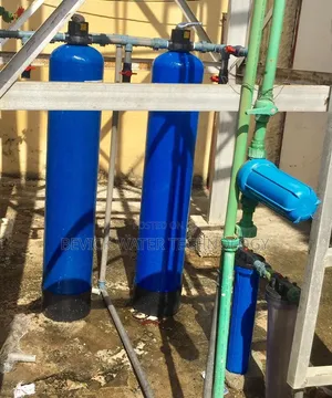 Water Treatment Set-Up With Fibre Glass Treatment Module