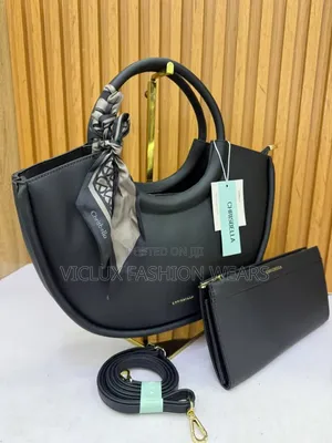 Chris Bella 2in1 Quality Ladies Leather Bag