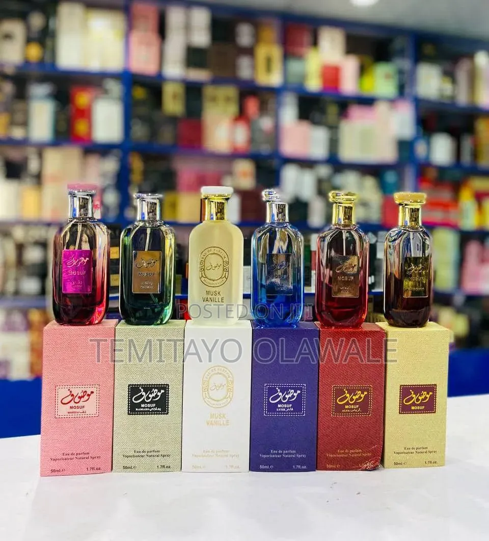Perfumes and Back and Spray