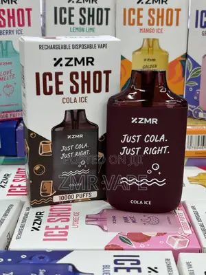 ZMR ICESHOT Cola Ice Rechargeable Disposable Vape – 10,000 Puffs