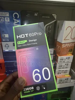 New Infinix Hot 60 Pro 256 GB Black