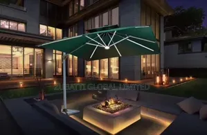 Panasol Umbrella With Solar Light / Outdoor Garden Umbrella
